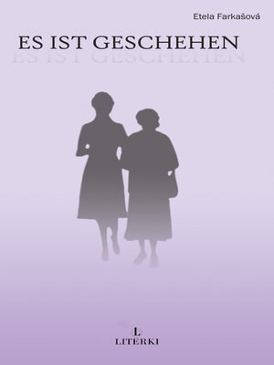 cover image of Es ist geschehen